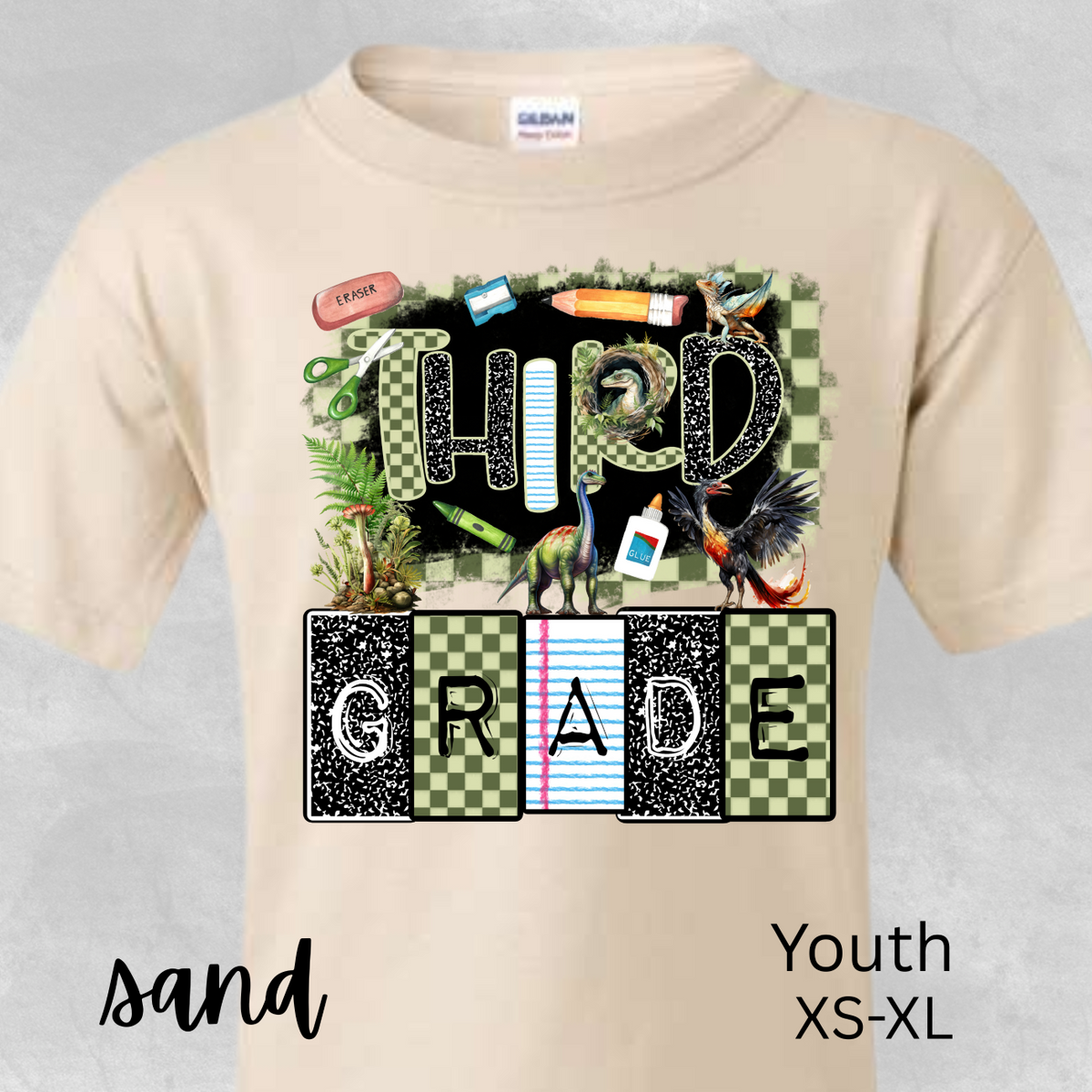 First Day of School Shirt, Youth Pre-K - Sixth Grade Shirts, Gildan T-Shirt