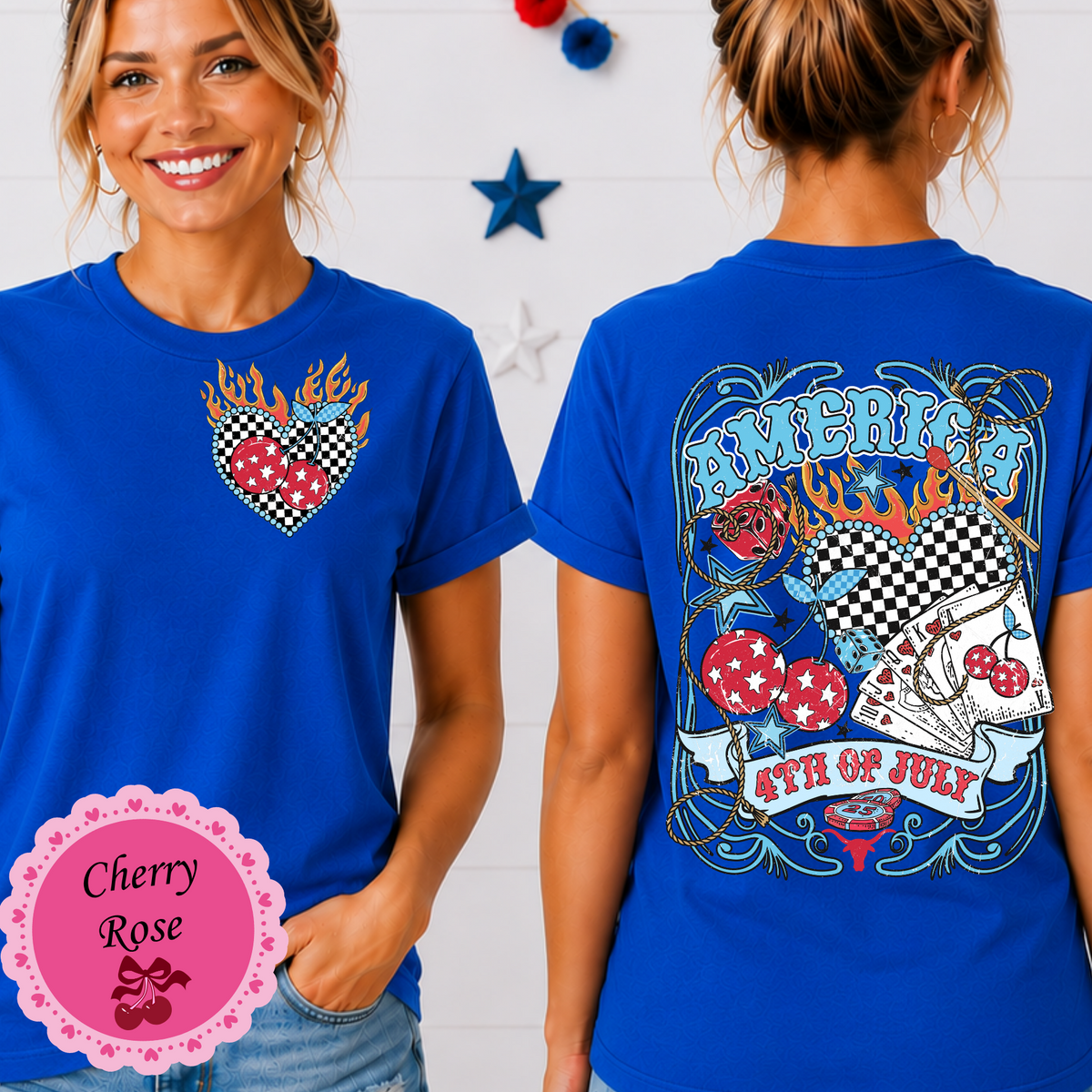 4th of July, Independence Day Tee, Patriotic T-shirt