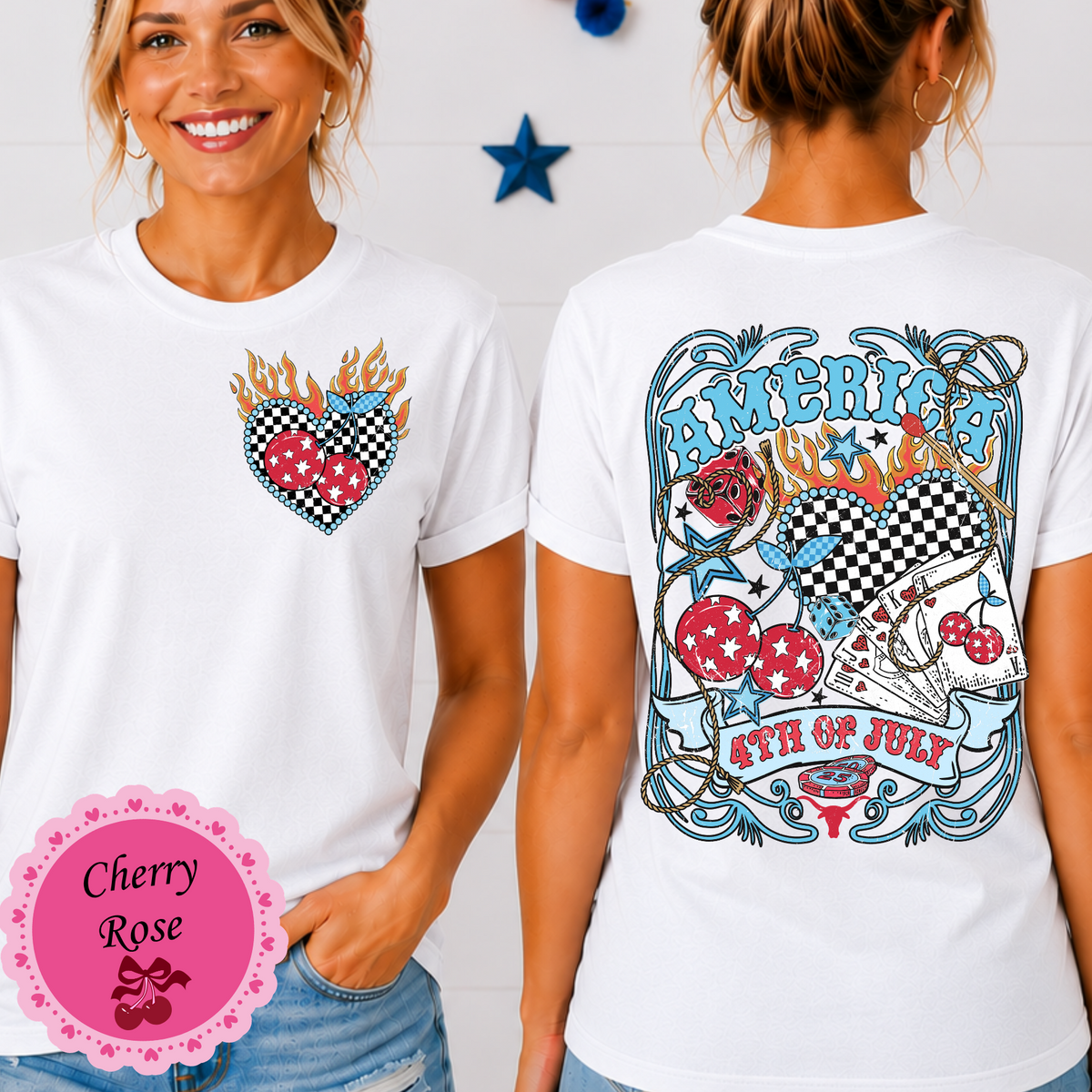 4th of July, Independence Day Tee, Patriotic T-shirt