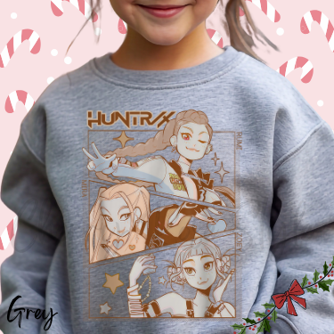 Huntrix K-Pop Sweatshirt-Youth Size