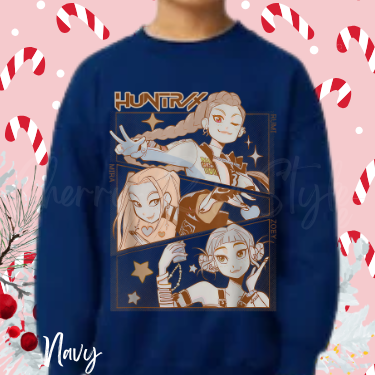 Huntrix K-Pop Sweatshirt-Youth Size