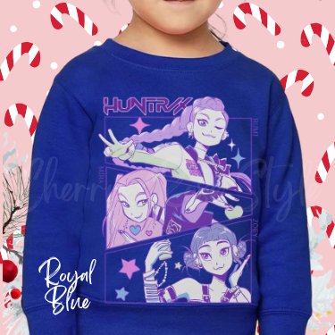 Huntrix K-Pop Sweatshirt-Youth Size