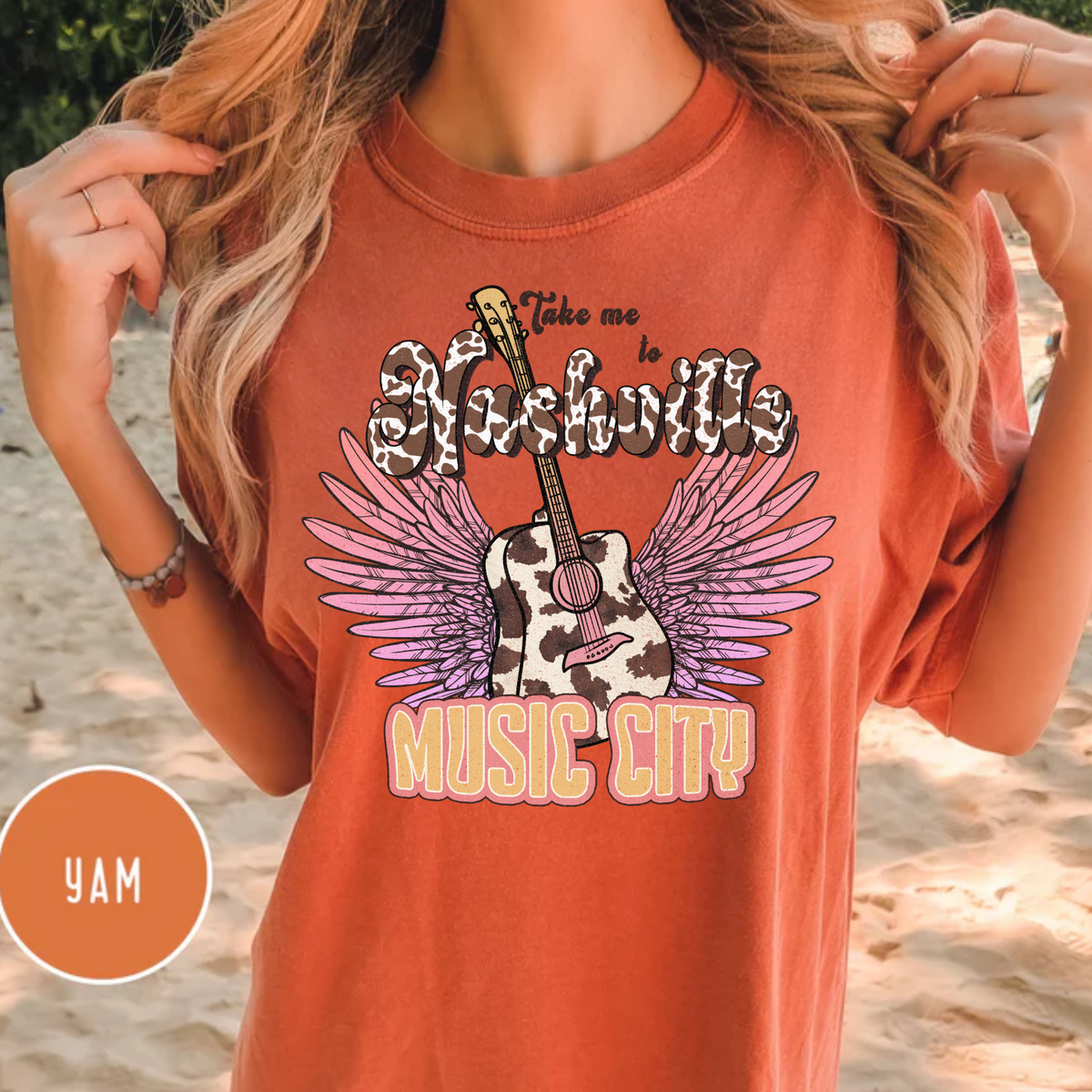 Take me to Nashville Music City Shirt Comfort Color Tee